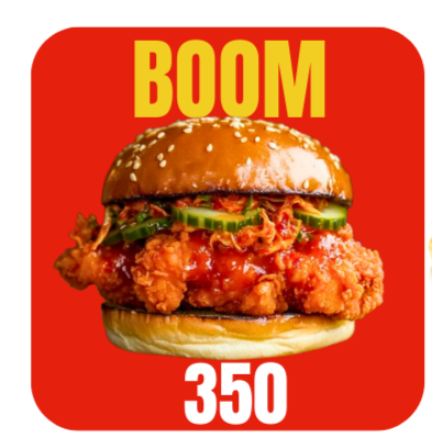 boom korean burger